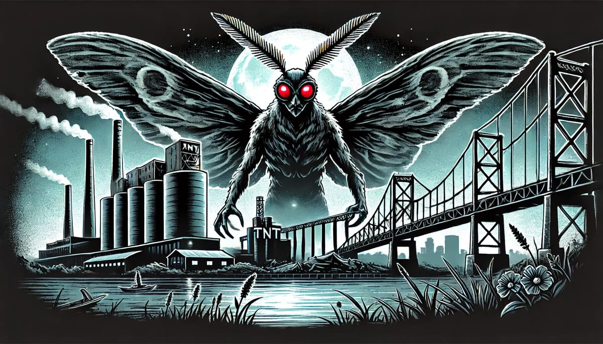 Mothman Graph The Mothman Mystery: Legend, Sightings, and Theories