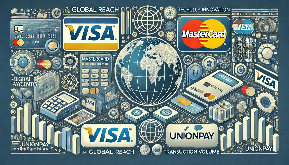 Comparing Global Payment Giants: Visa, Mastercard, and UnionPay