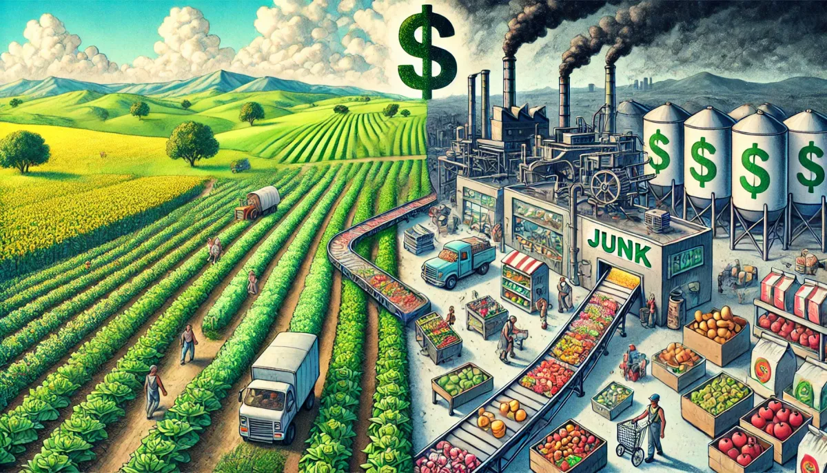 Capitalism Makes Organic Food Expensive