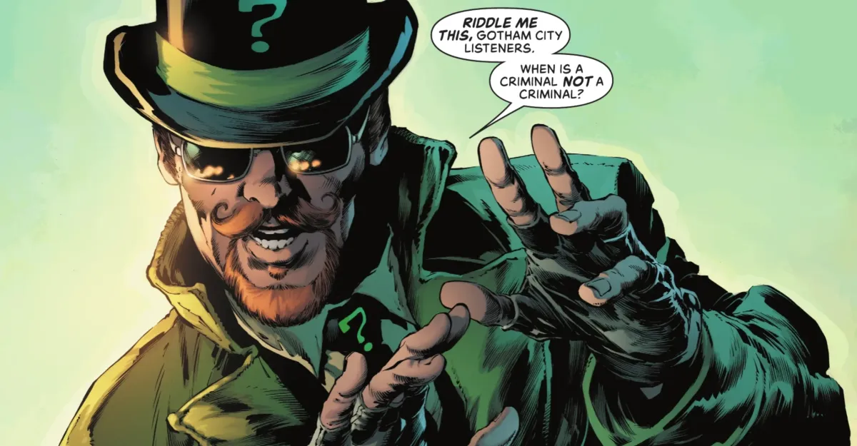 Le Riddler The Riddler: The Origin Story of Batman's Most Enigmatic Villain