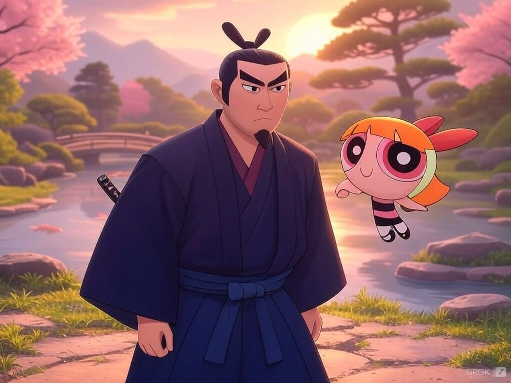 Samurai Jack and The Powerpuff Girls