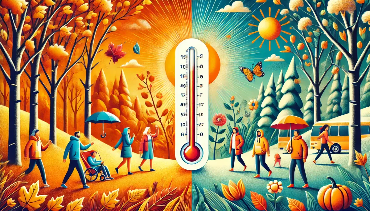 Temperature Feels Colder in the Fall Than in the Spring