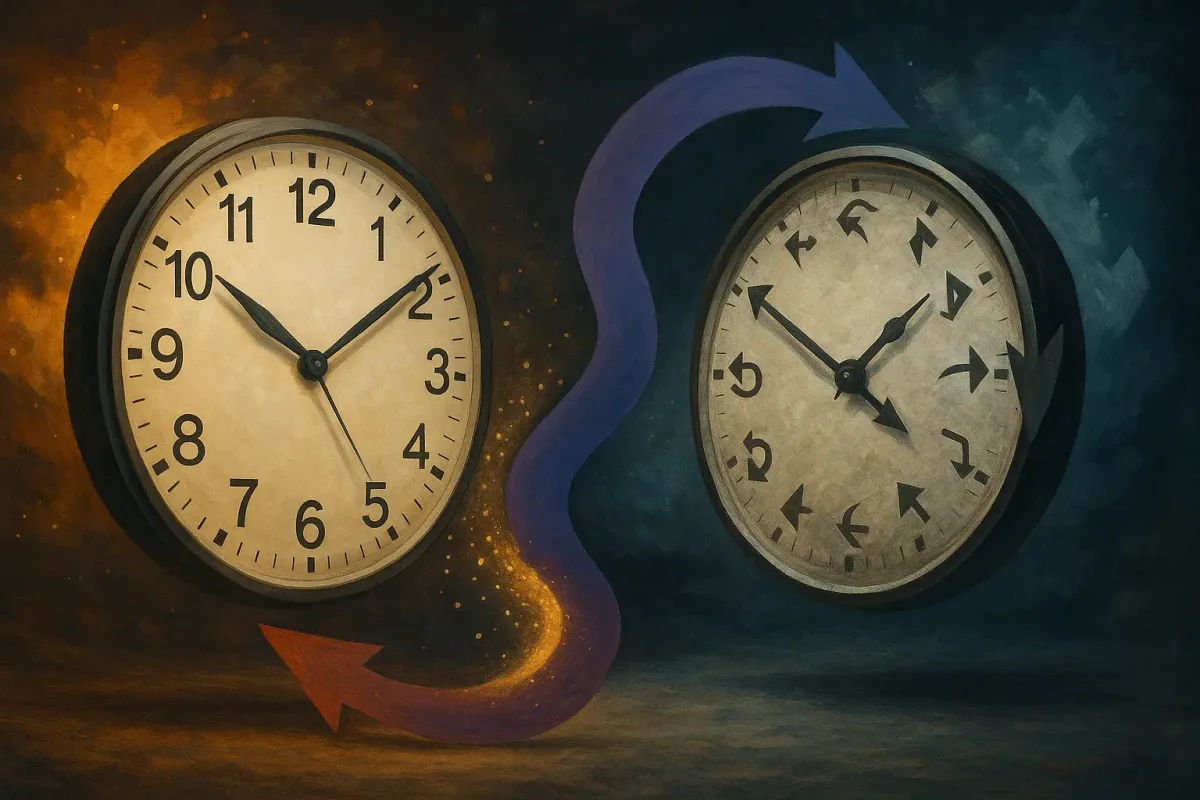 Could Time Really Flow Backward