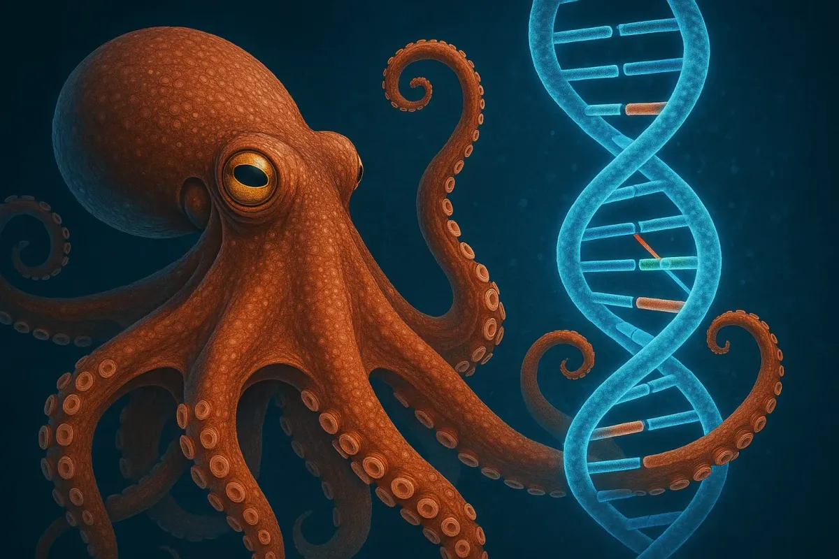 Octopuses Are Rewriting Their Own Genetic Code