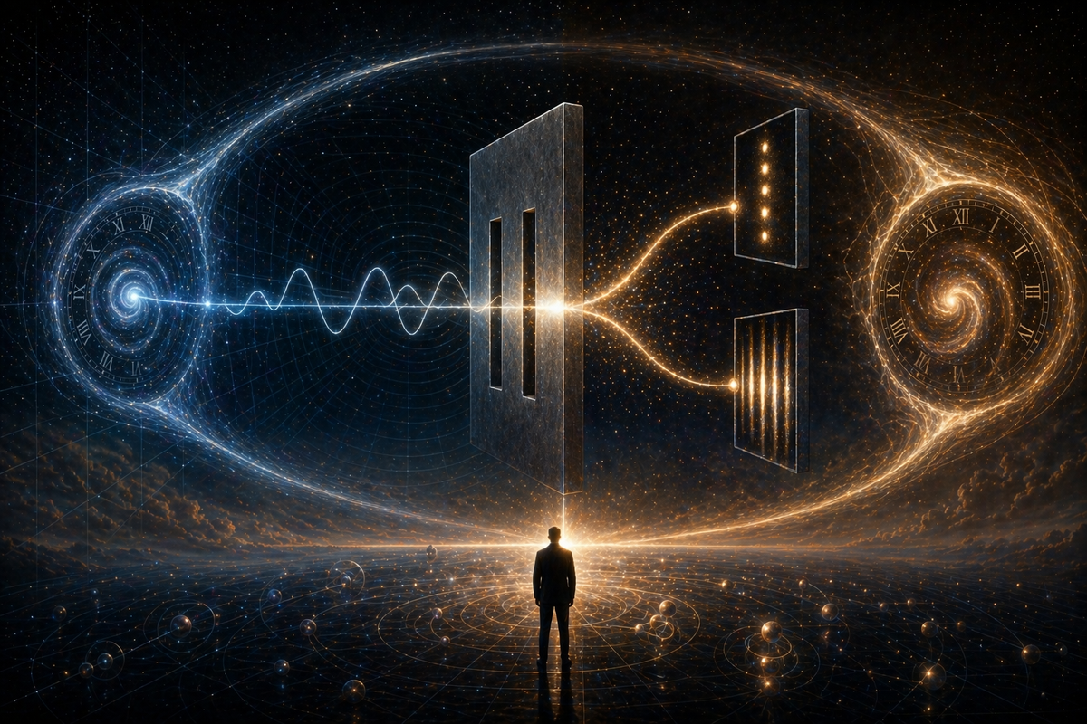 Can the Future Change the Past