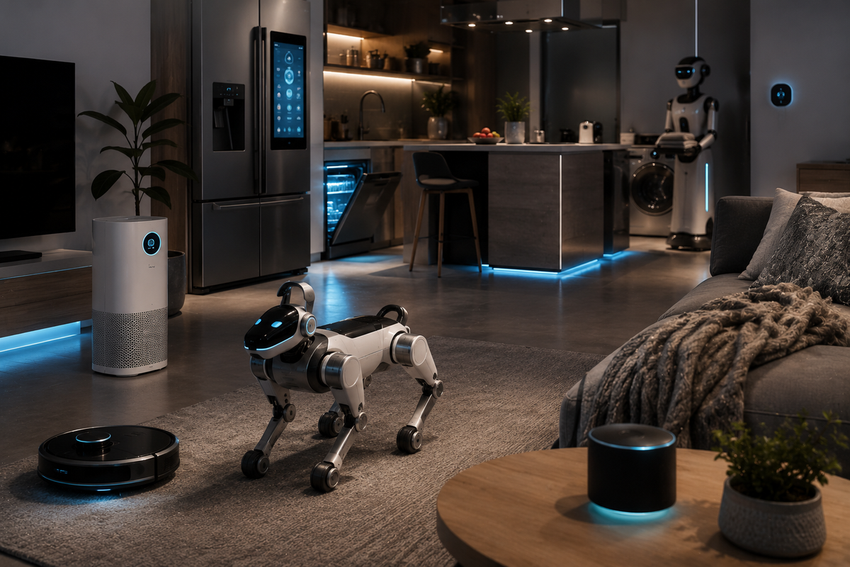 AI Robot Dogs & Smart Appliances: Everyday Tech Gets Smarter
