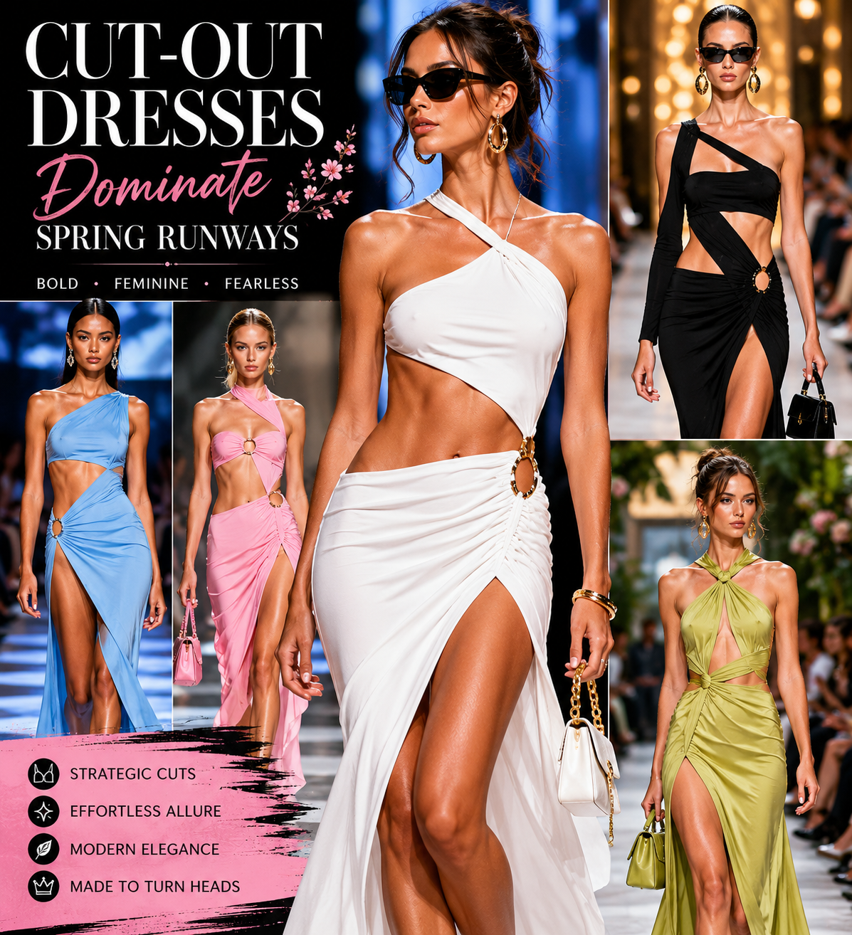 Cut-Out Dresses Dominate Spring Runways