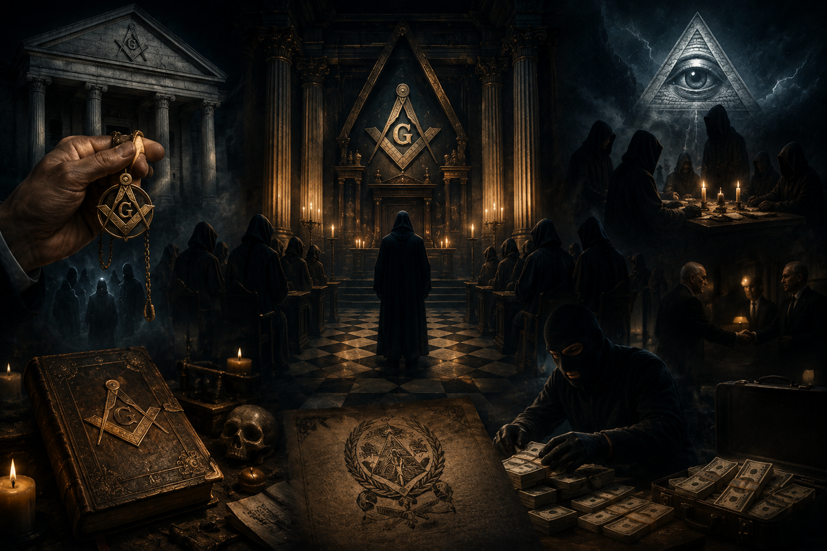 Freemasonry Debates: Cult, Occult, or Ponzi Scheme? When the Paranormal Meets Crime
