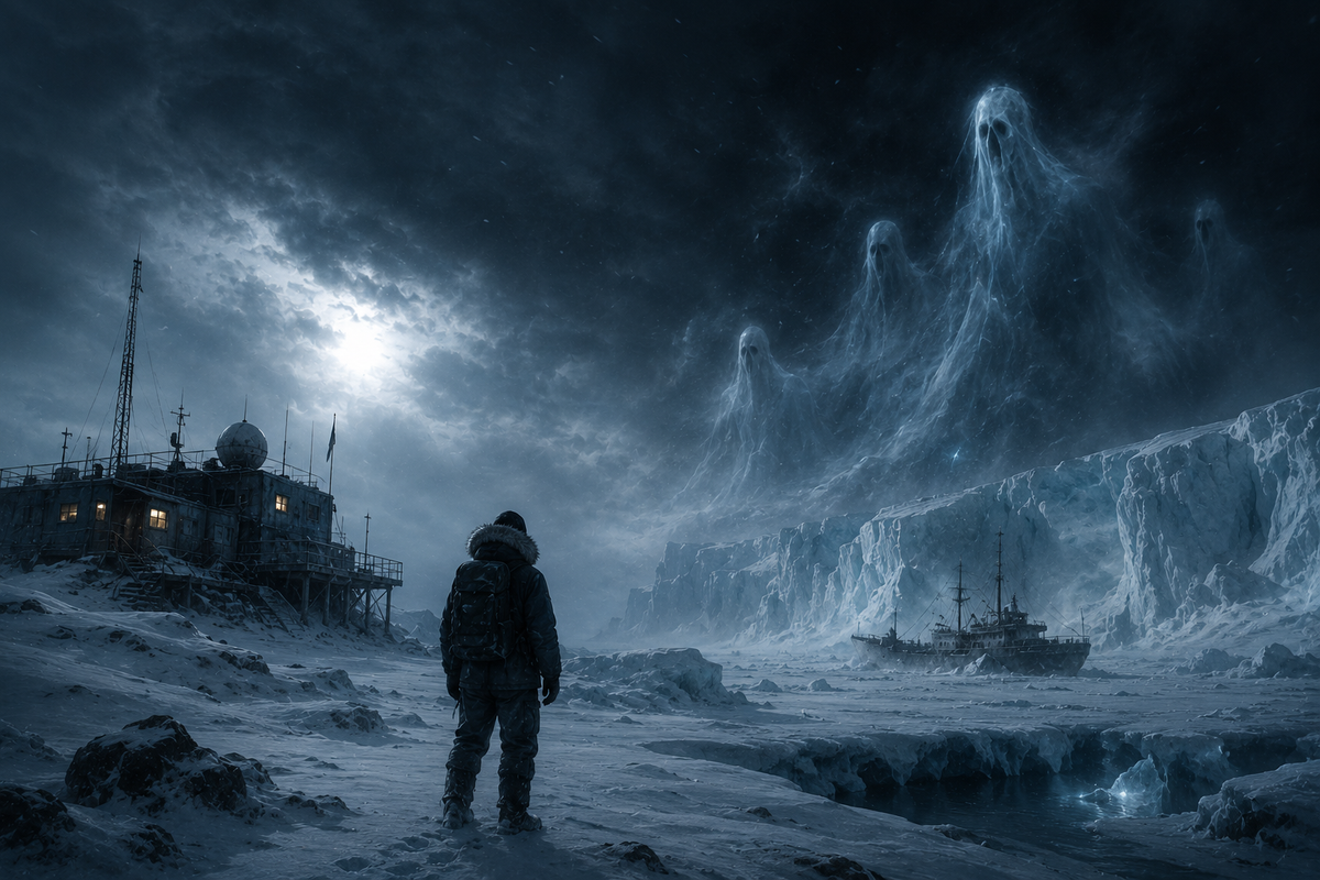 Ghosts of the Frozen Frontier: Paranormal Tales From Antarctica