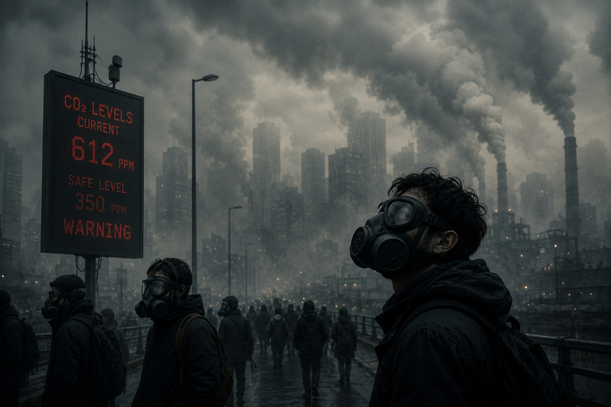 Humans Are Now Breathing CO₂ Levels No Human World Ever Knew