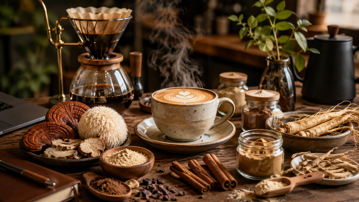 Adaptogens and Nootropics: The Ingredients Boosting Modern Coffee Culture