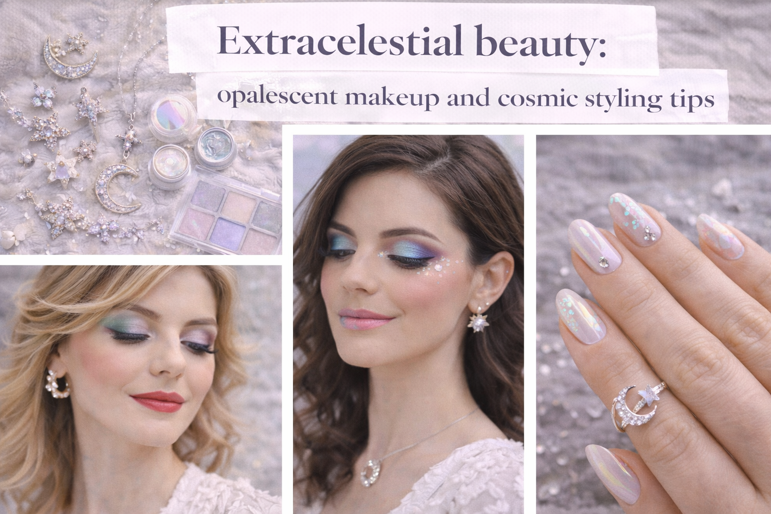 Extra Celestial Beauty: Opalescent Makeup and Cosmic Styling Tips