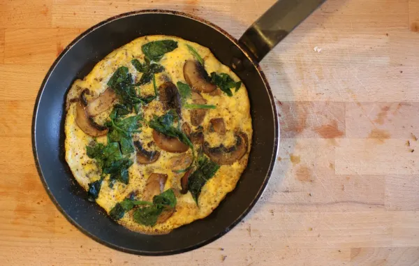 Yummy Mushroom Omelet