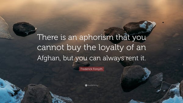 The Afghan by Frederick Forsyth