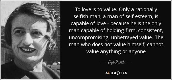 Ayn Rand on Love