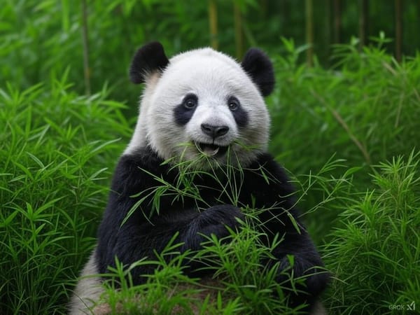 Pandas Choose to Be Vegetarians