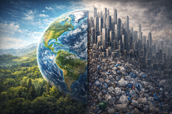 Human-Made Matter Overtook Earth’s Living World