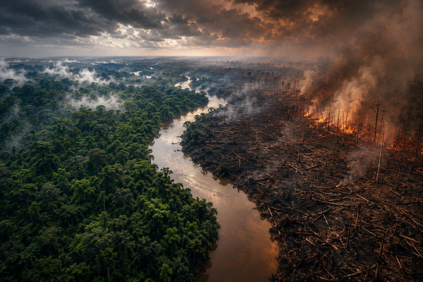 The Amazon’s Carbon Collapse