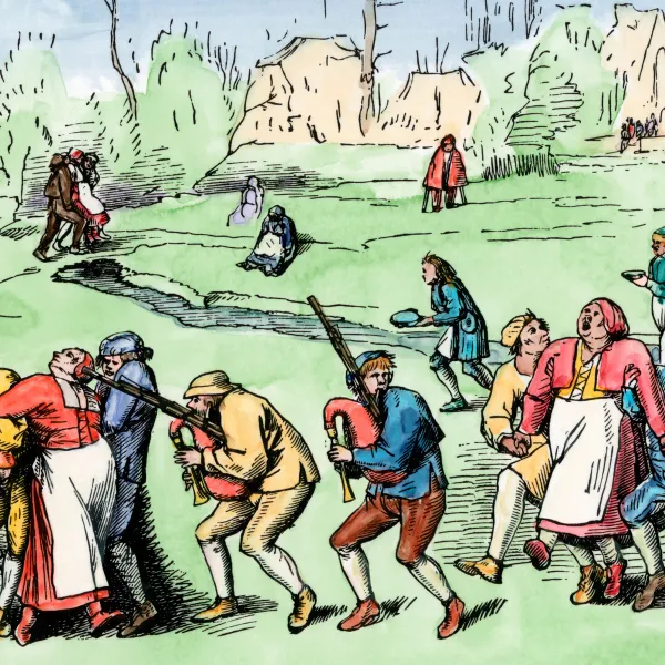 The Dancing Plague of 1518
