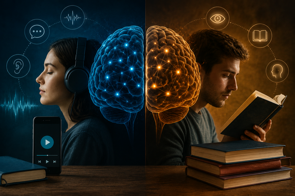 Audiobooks vs. Physical Books