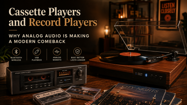 Cassette Players and Record Players