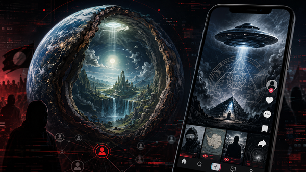 Hollow-Earth Myths and Nazi UFOs on TikTok