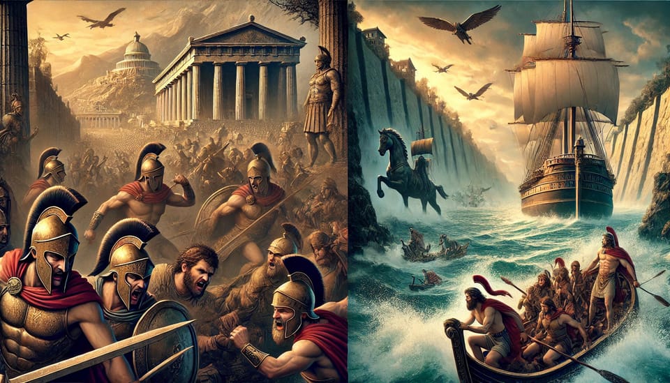 The Iliad and The Odyssey: Homer's Epic Masterpieces of Ancient Greece