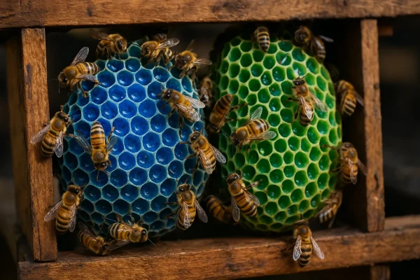 When Bees Made Blue and Green Honey: The Curious Case of France’s Candy-Fed Hives