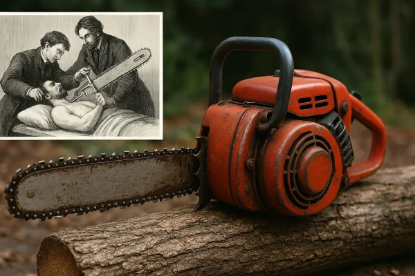The Surprising History of Chainsaws: How a Life-Saving Medical Tool Became the Ultimate Wood-Cutting Machine!