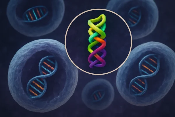 Scientists Discover Rare Four-Stranded DNA in Human Cells: A Breakthrough in Genetic Research