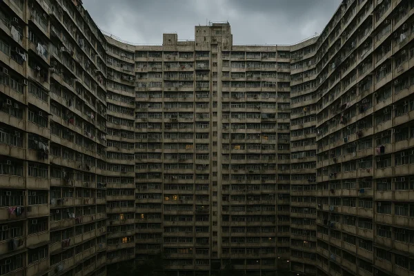 Regent International Apartment Complex: The Future of High-Density Living or a Dystopian Megastructure?