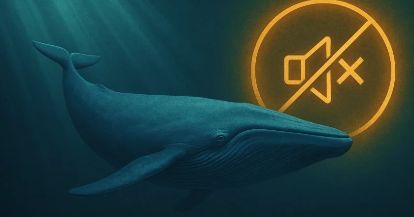 Blue Whales Are Going Silent — A Warning Signal from the Ocean’s Giants