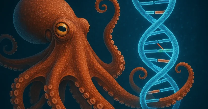 Octopuses Are Rewriting Their Own Genetic Code — And It’s Making Them Smarter Than Evolution Intended 🐙🧬