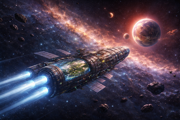 Humanity’s Boldest Dream: The Concept of an Interstellar Generation Ship to Proxima Centauri B