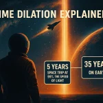 Time Dilation Explained: Why a 5-Year Space Trip at 99% the Speed of Light Means 35 Years Pass on Earth