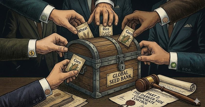 PART 2 — The Darker Side: How a Handful of Corporations Quietly Took Control of the World’s Seeds