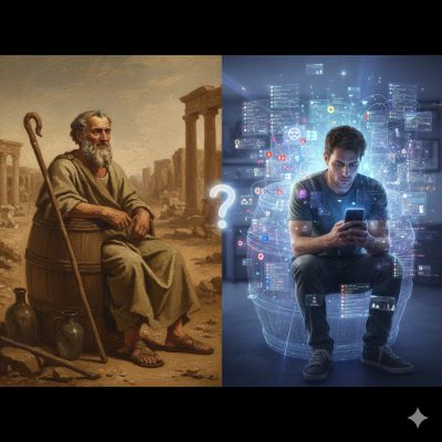 The Triumph of Cynicism: Why the Ancient Philosophy of Diogenes Perfectly Describes Modern Digital Anxiety