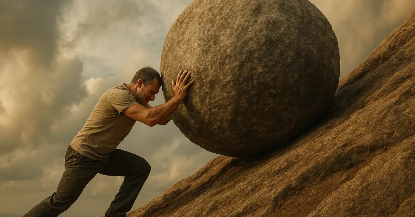 The Curse of Sisyphus: Why Humanity Finds Strength in Struggles That Never End