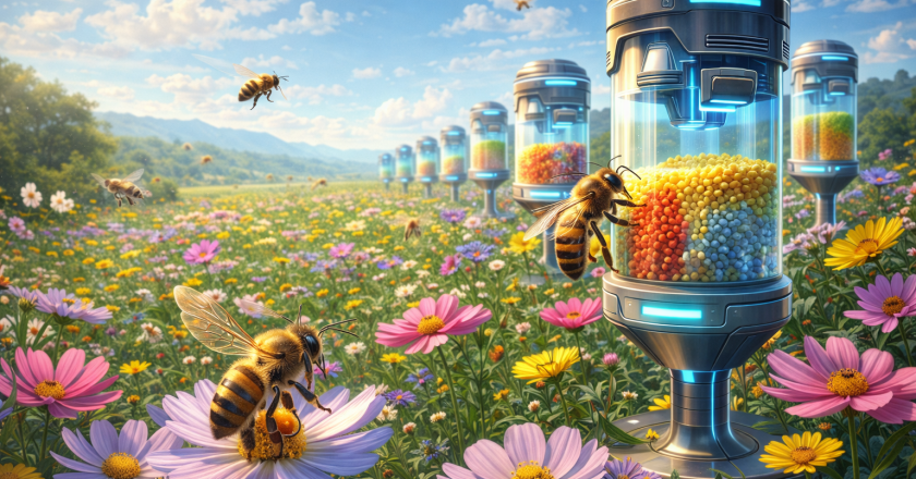 A Lifeline for the Bees: How Pollen-Replacing Superfoods Could Save Global Pollinators