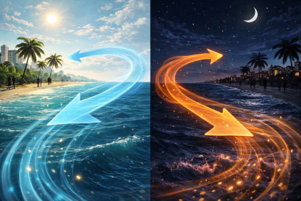 Sea Breeze and Land Breeze: Nature’s Daily Wind Cycle