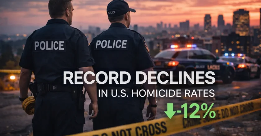 Record Declines in U.S. Homicide Rates: Understanding the Largest Drop in Murders Since the 1950s