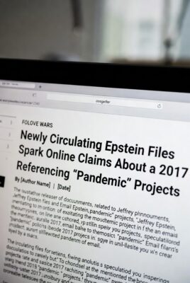 Newly Circulating Epstein Files Spark Online Claims About a 2017 Email Referencing “Pandemic” Projects