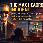 The Max Headroom Incident: The Night Chicago’s TV Got Hijacked by a Mask, a Message, and a Mystery That Never Died